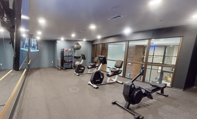 Fitness Center (upper floor)